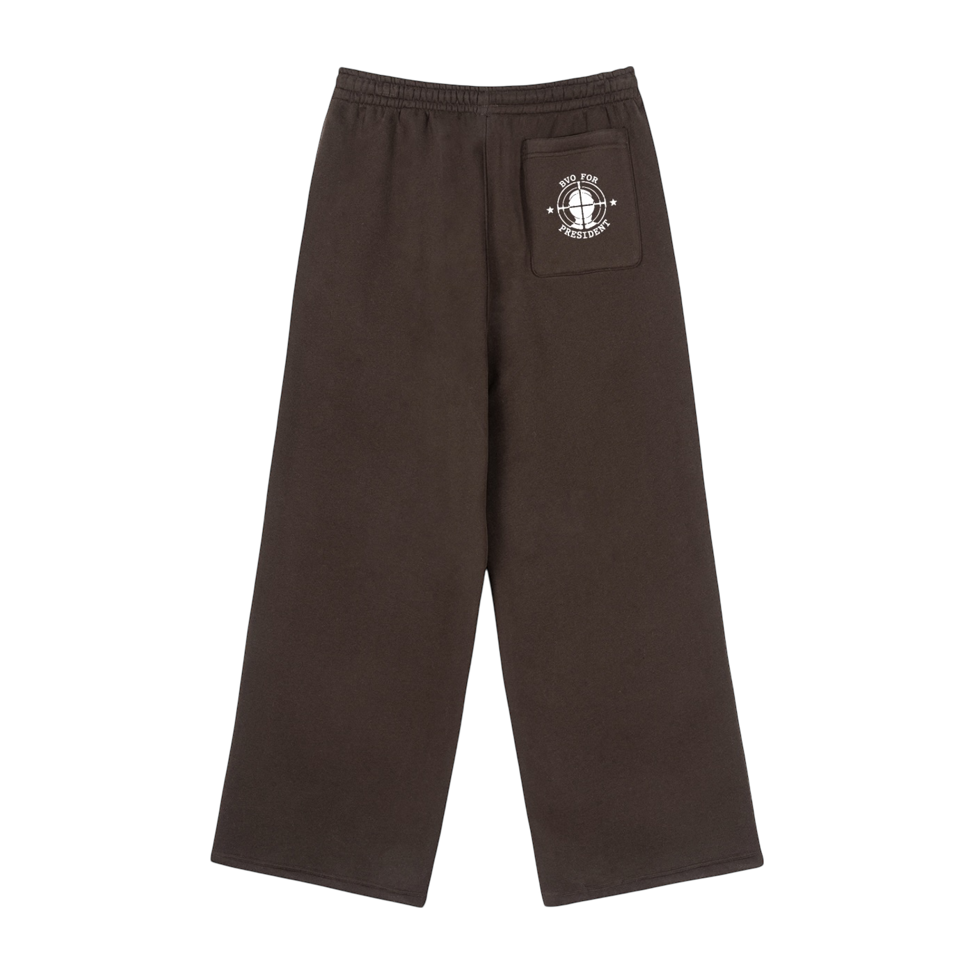 BVO® FOR PRES STRAIGHT-LEG SWEATPANTS [BROWN]