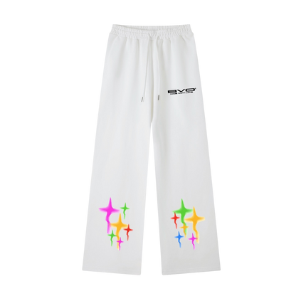 WMNS MADE WITH LOVE STRAIGHT-LEG SWEATPANTS [WHITE]