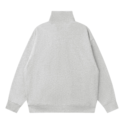 UNITY LOGO® QUARTER-ZIP SWEATSHIRT [GREY]