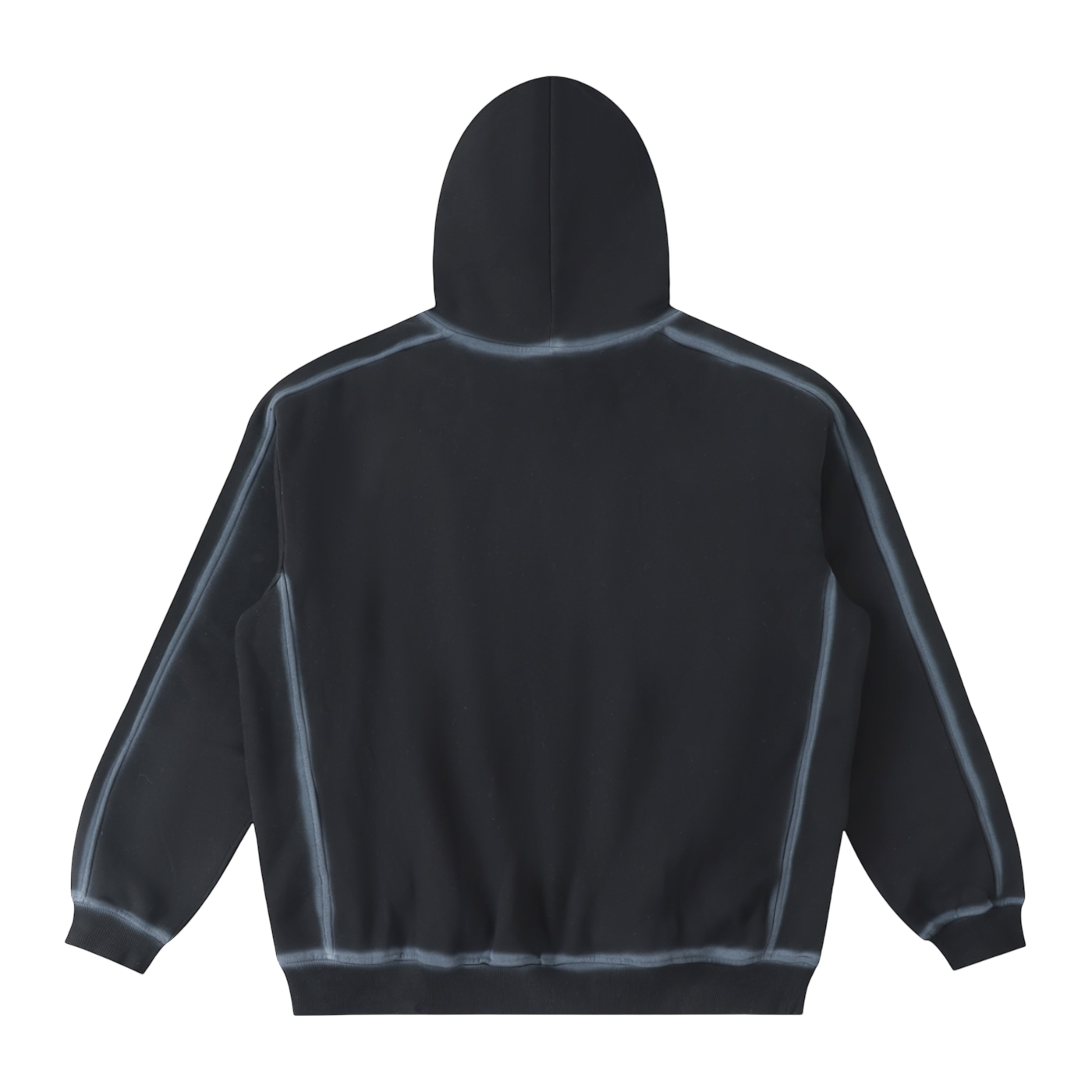 BVO® OVAL LOGO HOODIE [BLACK]