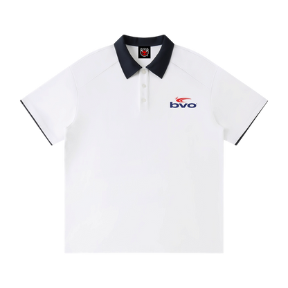 BVO® CIRCUIT POLO SHIRT [WHITE]