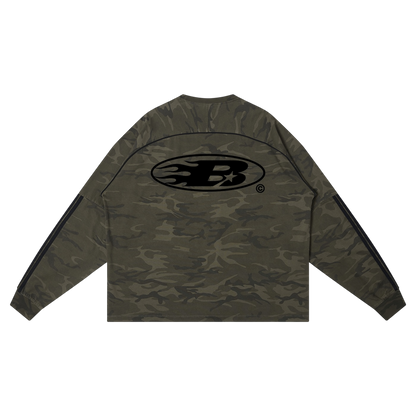 STAPLE LOGO© TAPED LS TEE [WOODLAND CAMO]