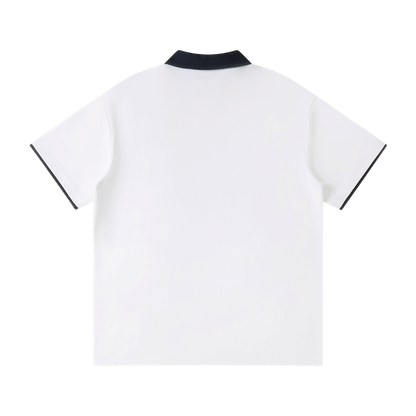 BVO® CIRCUIT POLO SHIRT [WHITE]