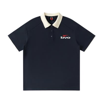 BVO® CIRCUIT POLO SHIRT [NAVY BLUE]