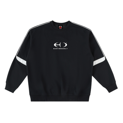 BVO® FUSION LOGO TAPED SWEATSHIRT [BLACK]