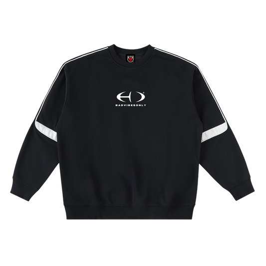 BVO® FUSION LOGO TAPED SWEATSHIRT [BLACK]