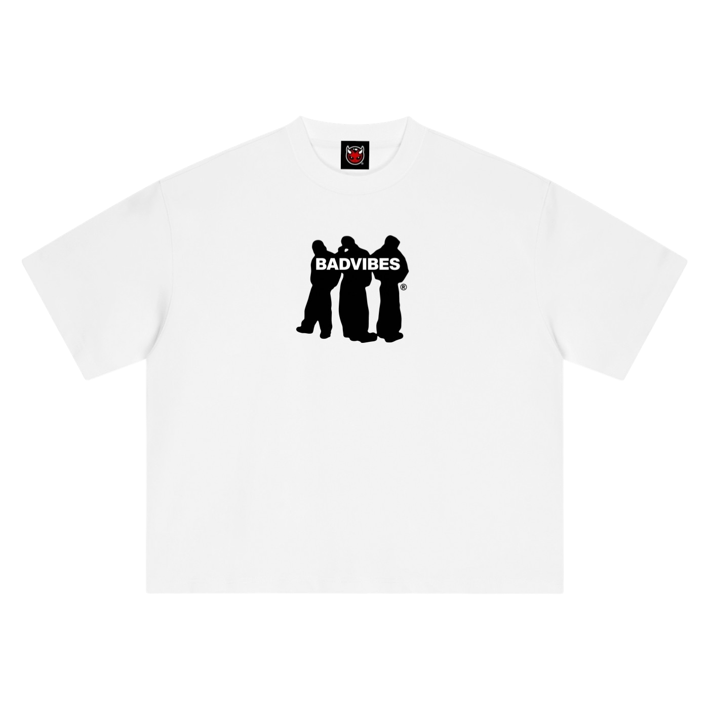 CREW LOGO TEE [WHITE]