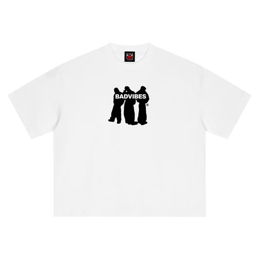 CREW LOGO TEE [WHITE]