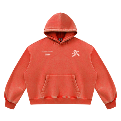 BVO® STARWALKER HOODIE [WASHED RED]