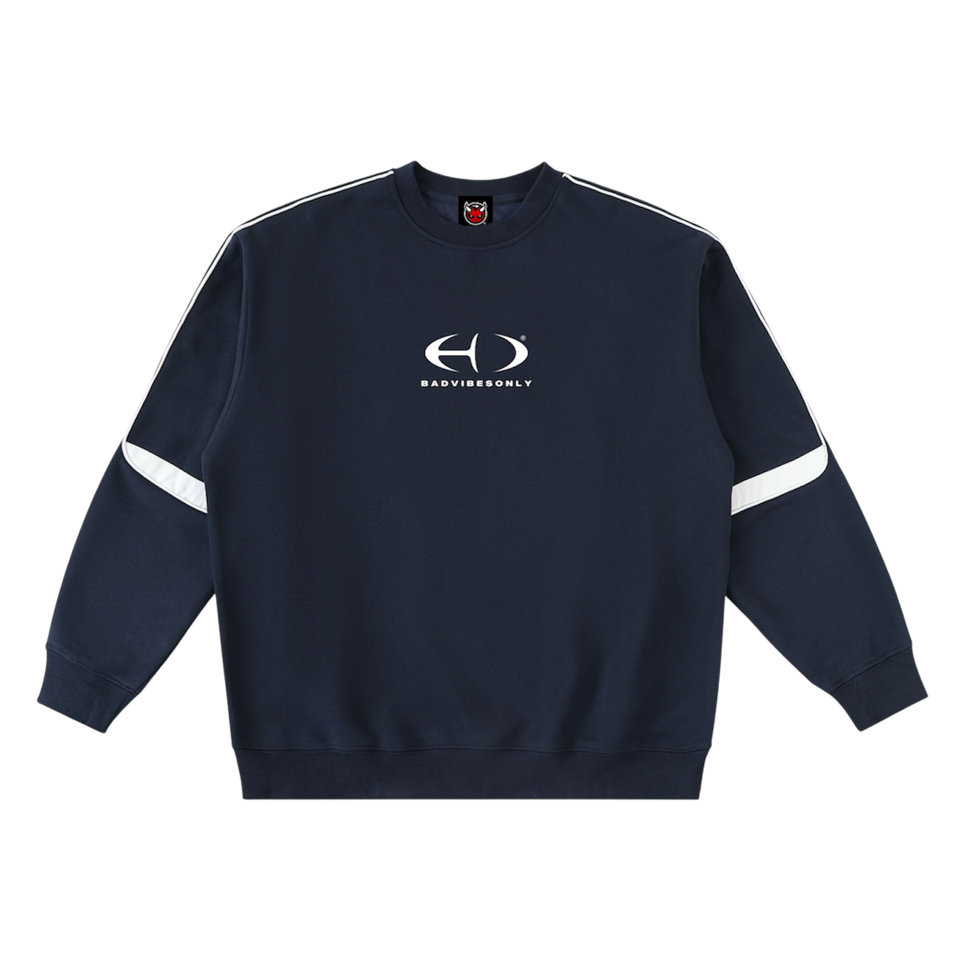 BVO® FUSION LOGO TAPED SWEATSHIRT [NAVY BLUE]
