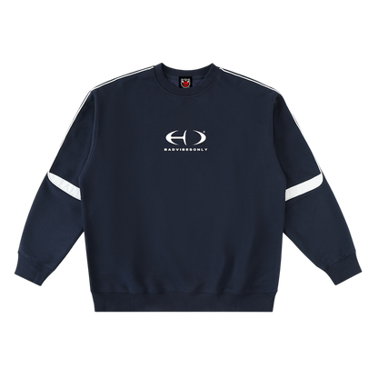BVO® FUSION LOGO TAPED SWEATSHIRT [NAVY BLUE]