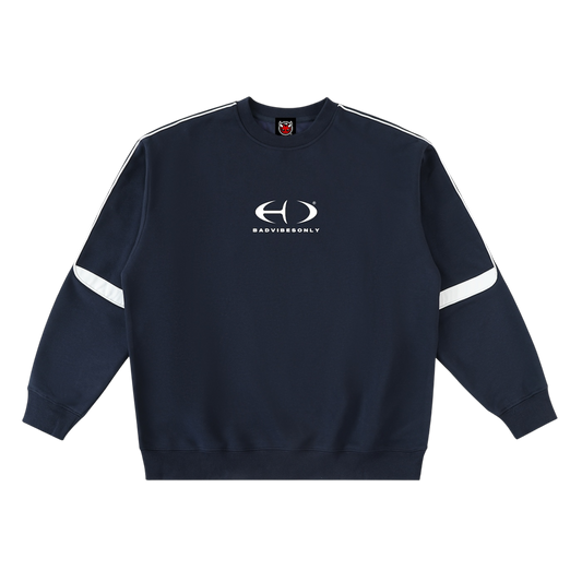 BVO® FUSION LOGO TAPED SWEATSHIRT [NAVY BLUE]