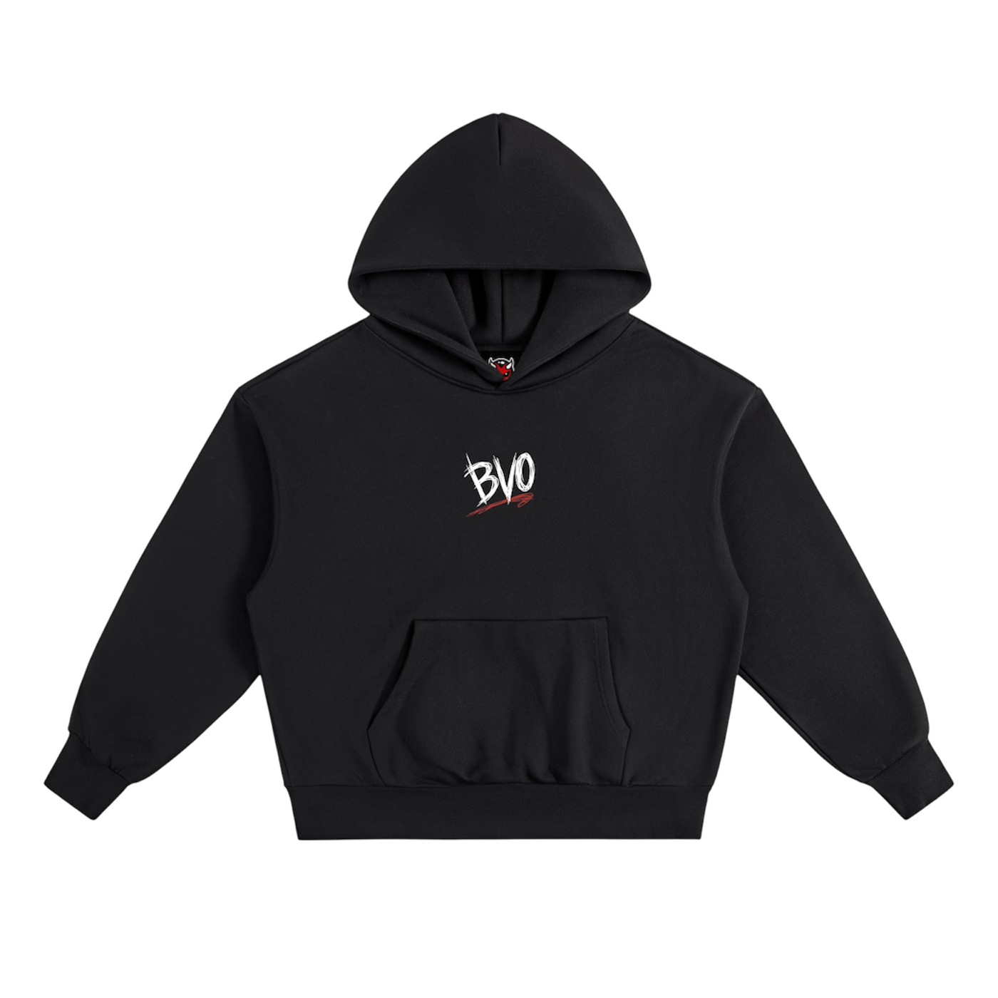 BVO® X WWE™ ATTITUDE HOODIE [BLACK]