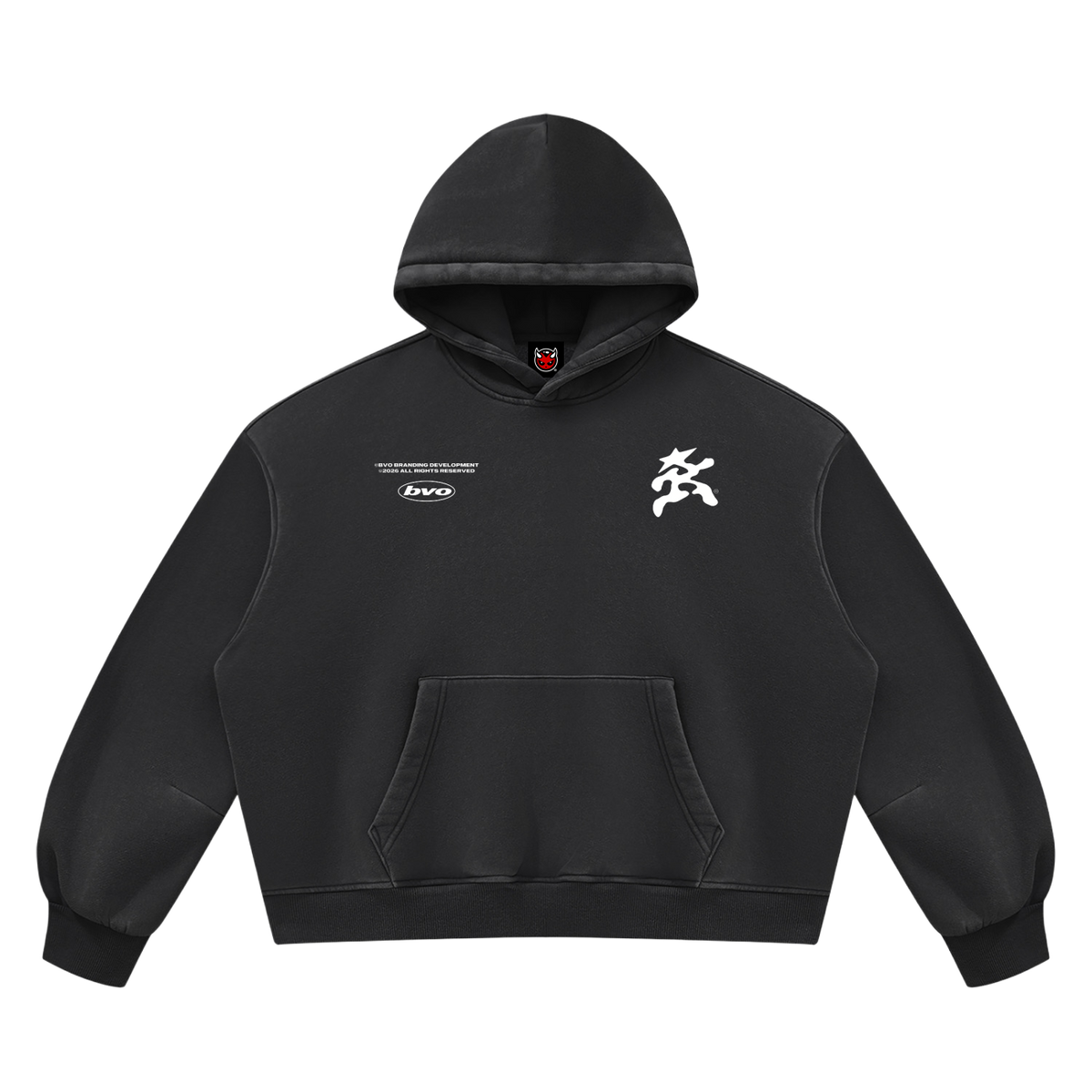 BVO® STARWALKER HOODIE [BLACK]