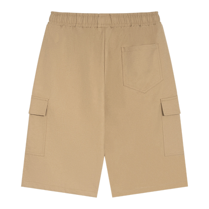 STAPLE LOGO© CARGO SHORTS [KHAKI]