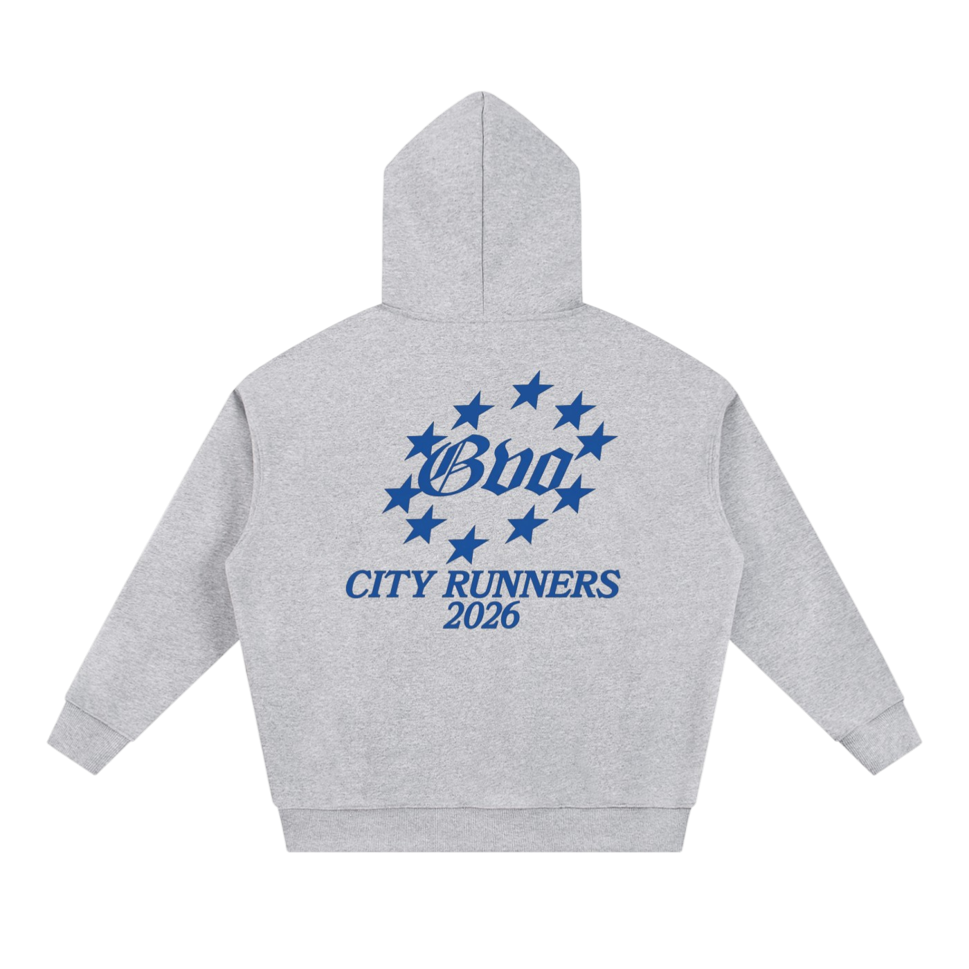 BVO® CITY RUNNERS HOODIE [GREY]