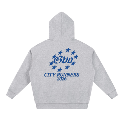 BVO® CITY RUNNERS HOODIE [GREY]