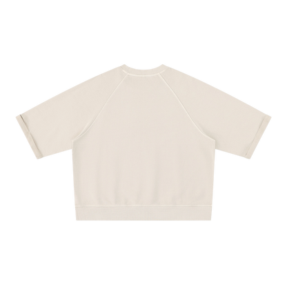 BVO® LIBERTY SHORT SLEEVE SWEATSHIRT [APRICOT]