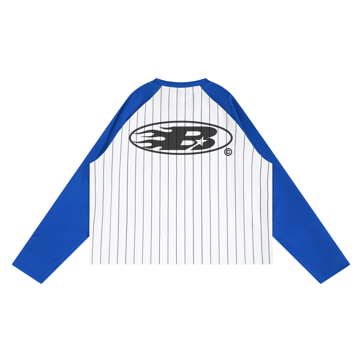 STAPLE LOGO© JERSEY LS TEE [WHITE/BLUE]