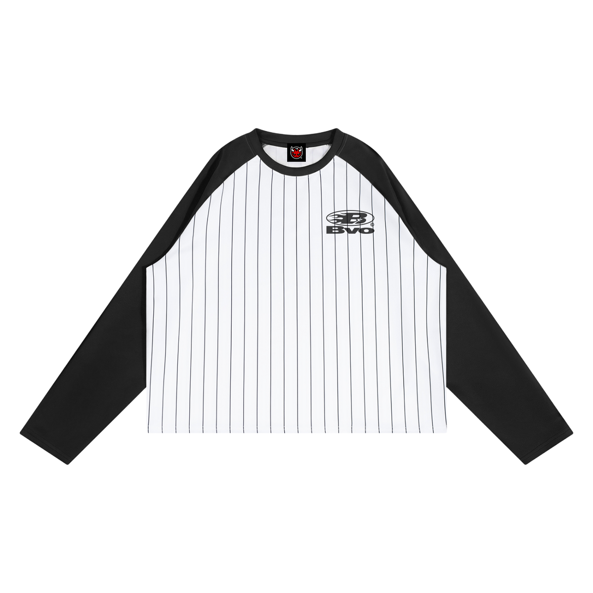 STAPLE LOGO© JERSEY LS TEE [WHITE/BLACK]