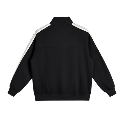 UNITY LOGO® SIDE-STRIPE COLLAR JACKET [BLACK]