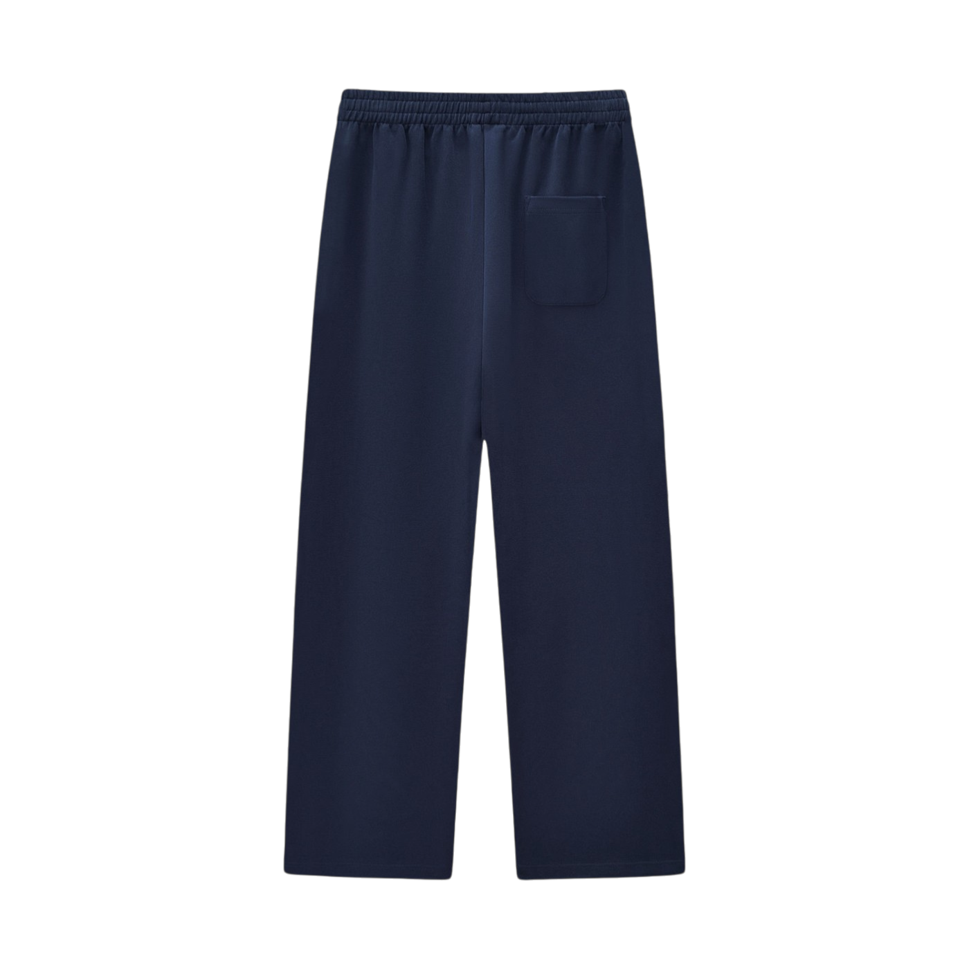 BVO® FUSION LOGO CURVED STRIPED STRAIGHT-LEG SWEATPANTS [NAVY BLUE]