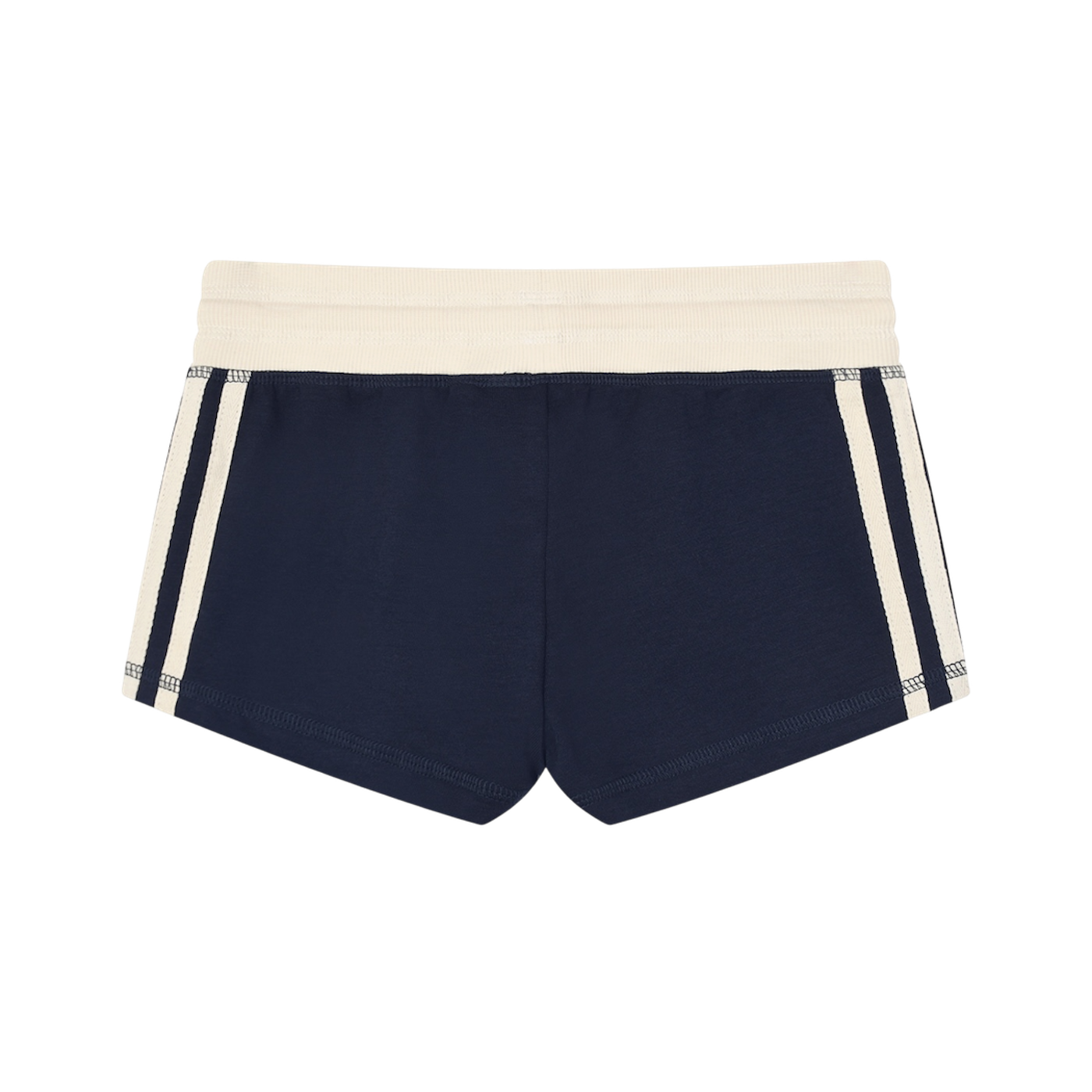 WMNS UNITY LOGO® VARSITY STRIPE TRACK SHORTS [NAVY BLUE]
