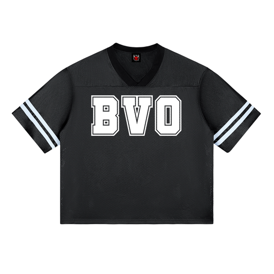 BVO® QB MESH JERSEY TEE [BLACK]