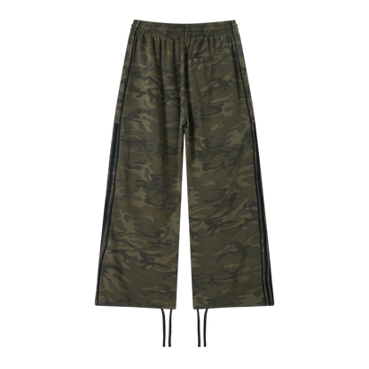 STAPLE LOGO© WIDE-LEG TAPED SWEATPANTS [WOODLAND CAMO]