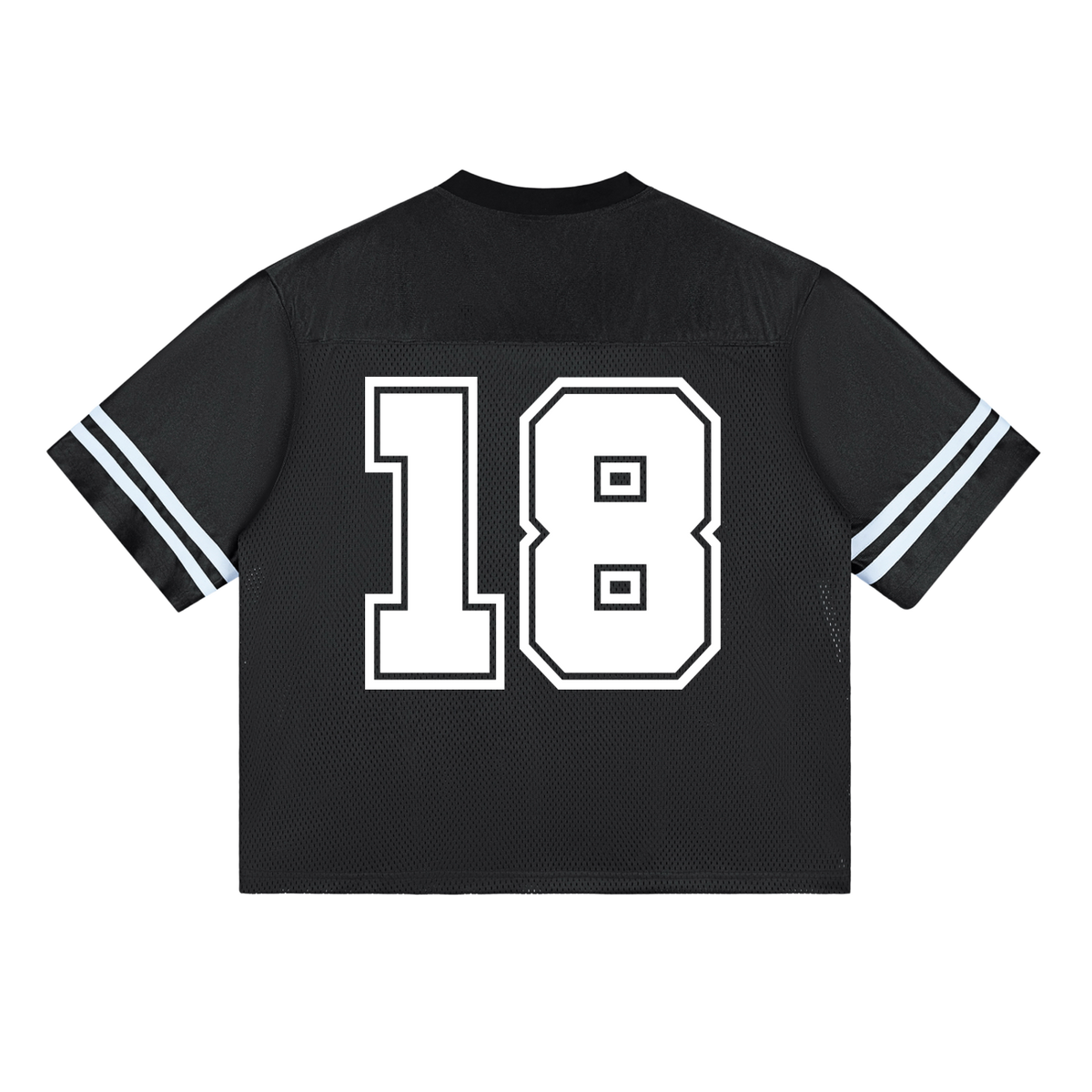 BVO® QB MESH JERSEY TEE [BLACK]