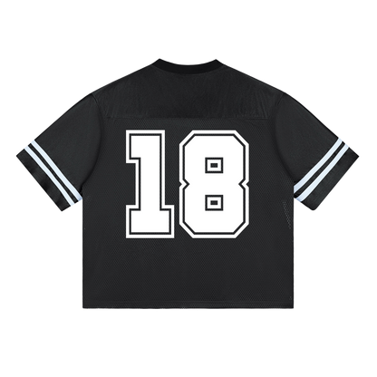 BVO® QB MESH JERSEY TEE [BLACK]