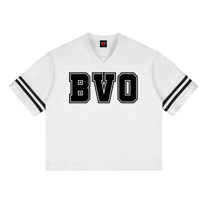 BVO® QB MESH JERSEY TEE [WHITE]
