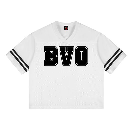 BVO® QB MESH JERSEY TEE [WHITE]