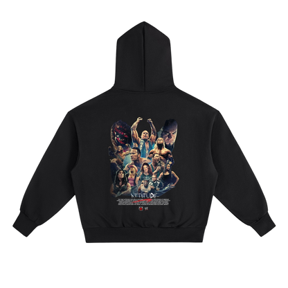 BVO® X WWE™ ATTITUDE HOODIE [BLACK]