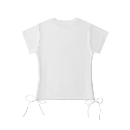 WMNS BVO® X BETTY BOOP DRAWSTRING TEE [WHITE]