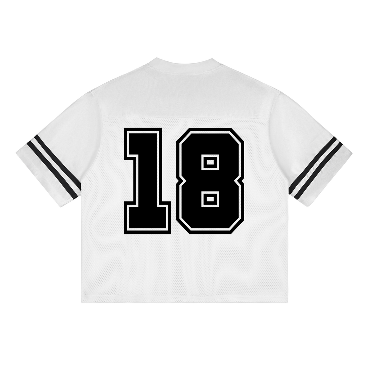 BVO® QB MESH JERSEY TEE [WHITE]