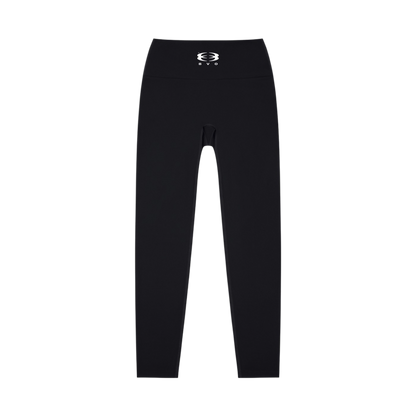 WMNS UNITY LOGO® HIGH-WAISTED YOGA LEGGINGS [BLACK]