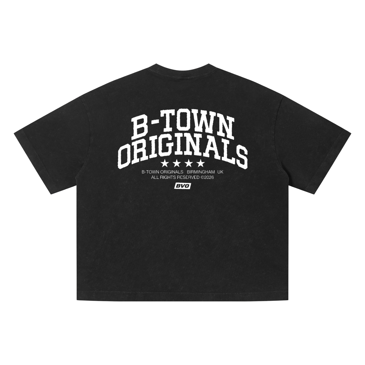 B-TOWN ORIGINALS TEE [BLACK]