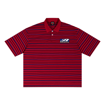 BVO® CHANNEL SURF POLO SHIRT [RED]