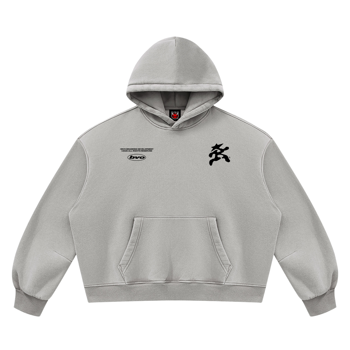 BVO® STARWALKER HOODIE [GREY]