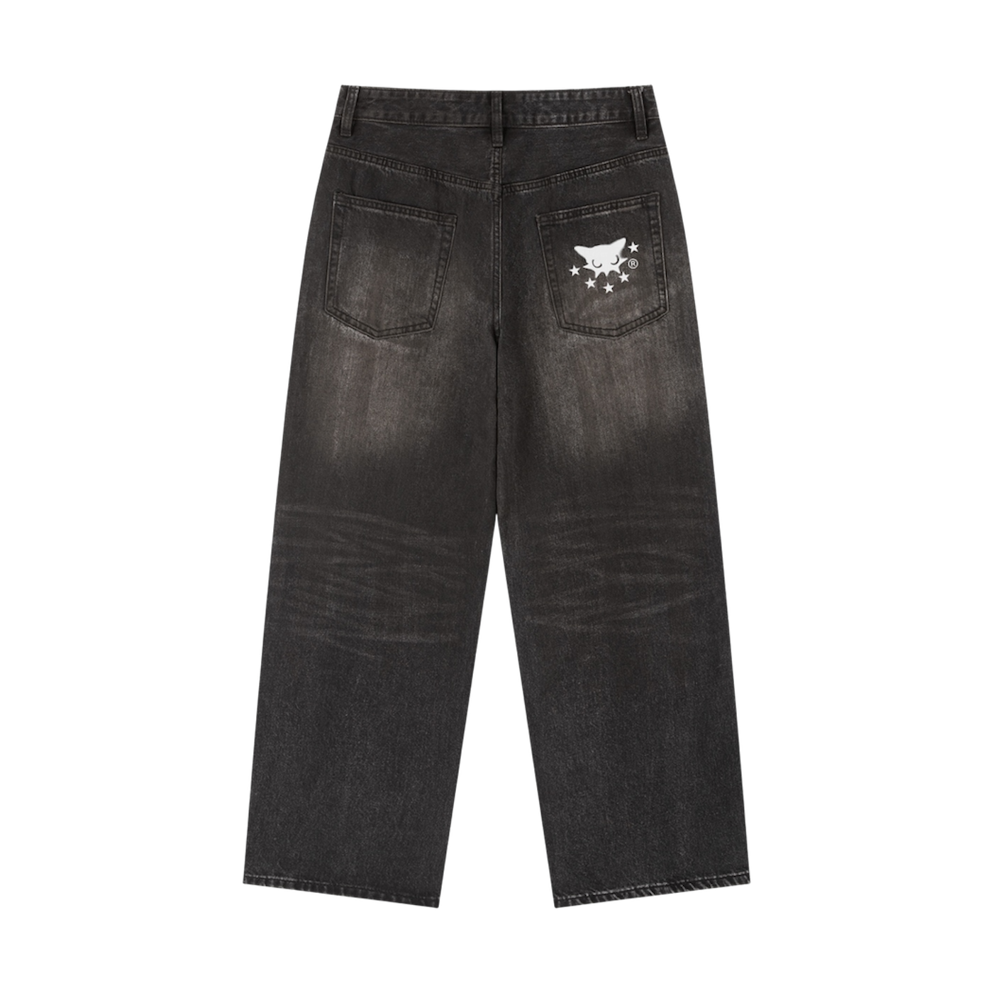 BVO® DENIM VINTAGE WASH HEAVYWEIGHT JEANS [BLACK]
