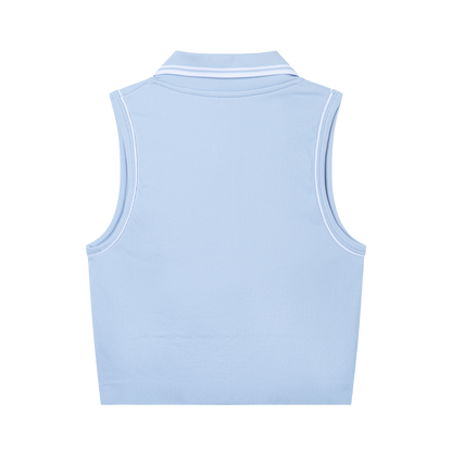 WMNS BVO® POLO TENNIS TOP [BLUE]