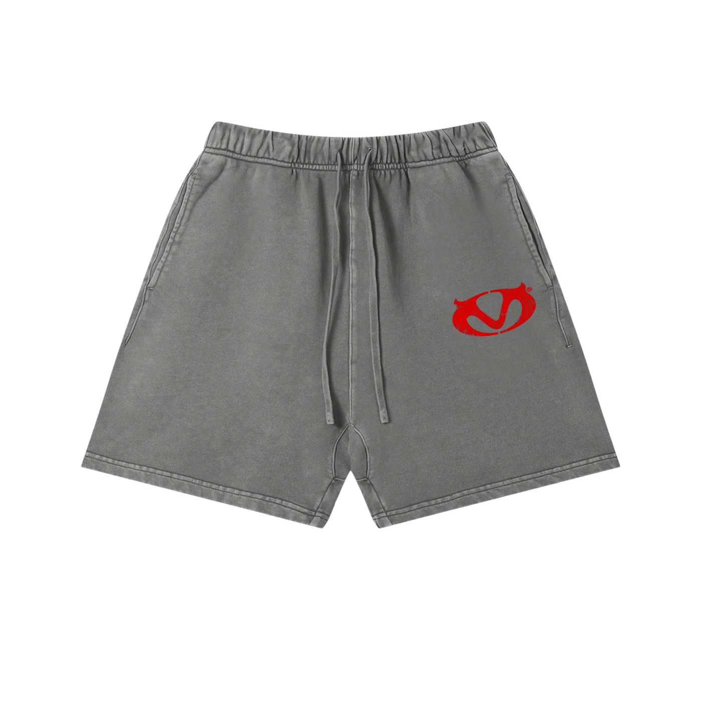 BVO® VENOM LOGO SHORTS [GREY]