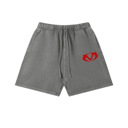 BVO® VENOM LOGO SHORTS [GREY]