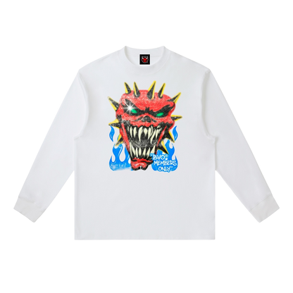 BVO® MEMBERS ONLY LS TEE [WHITE]