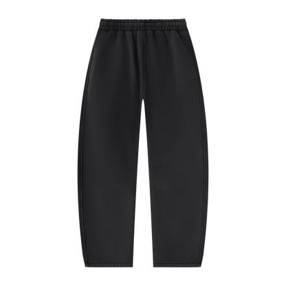 BVO® STARWALKER BARREL LEG SWEATPANTS [BLACK]