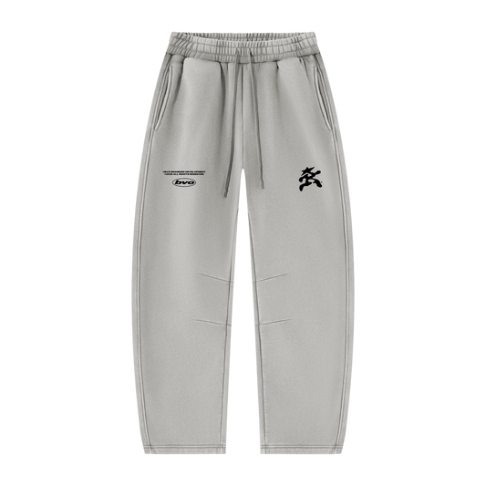 BVO® STARWALKER BARREL LEG SWEATPANTS [GREY]