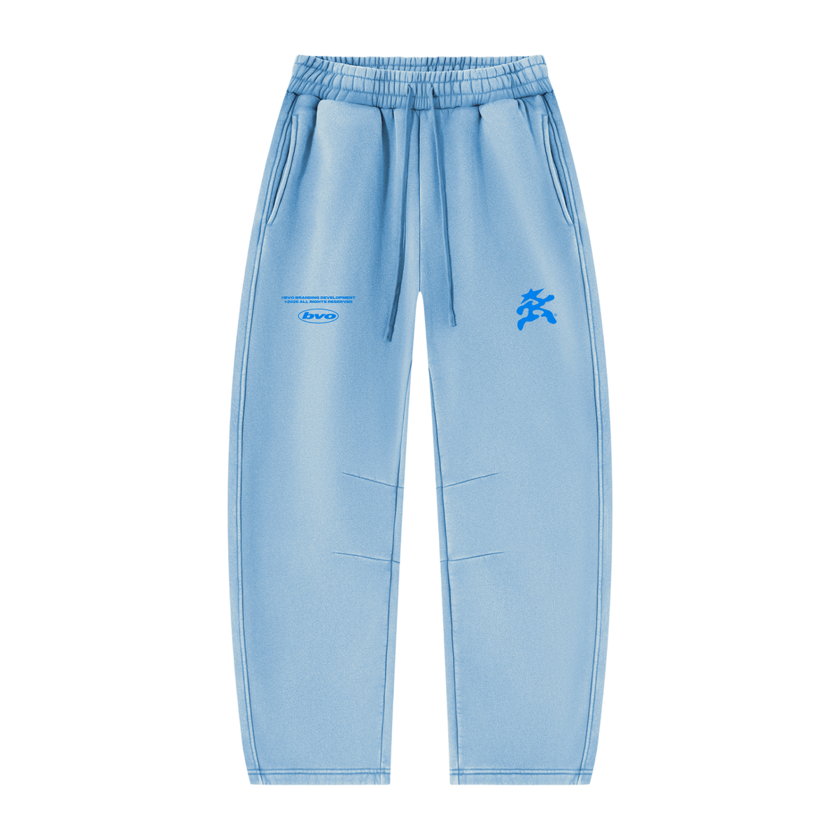BVO® STARWALKER BARREL LEG SWEATPANTS [BLUE]