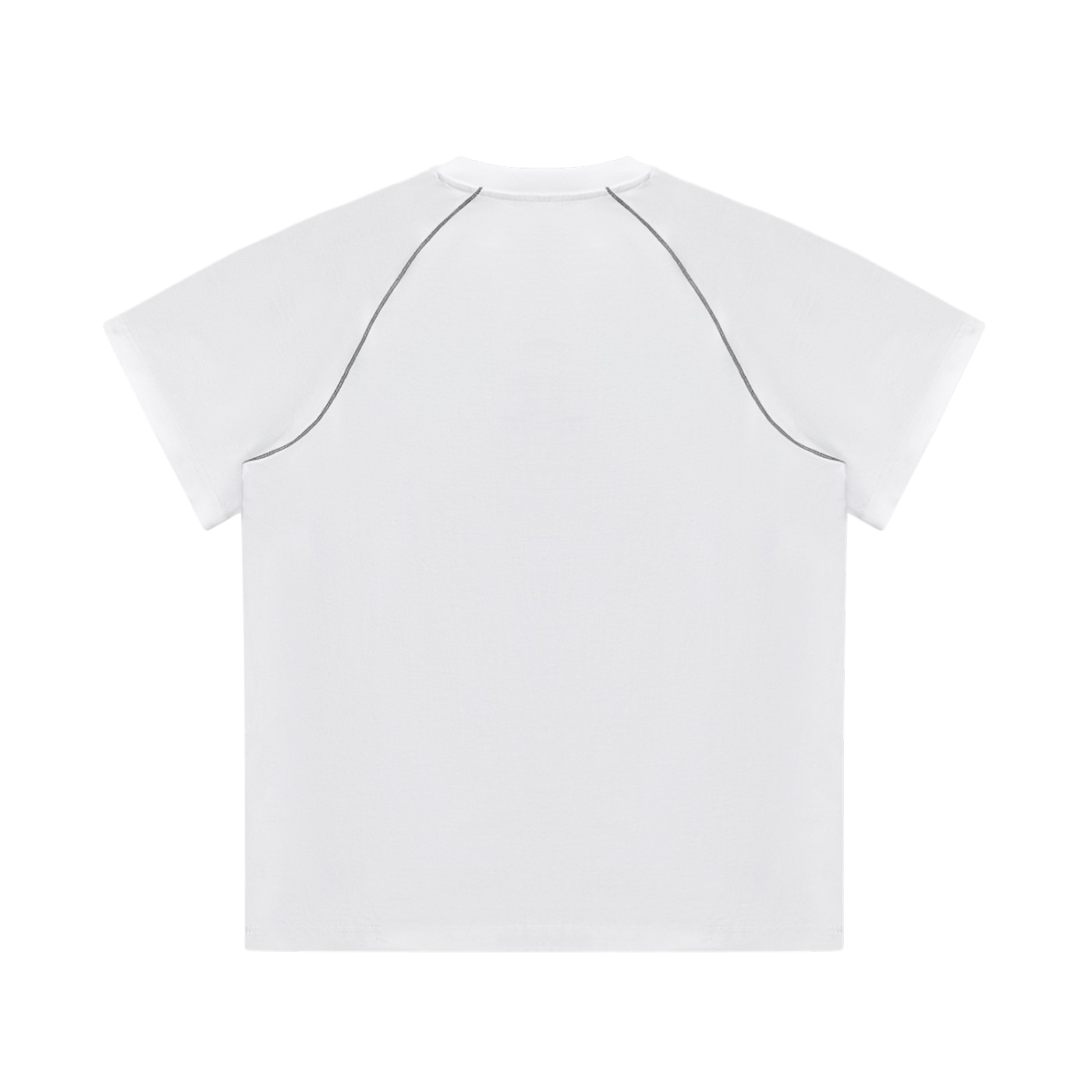 BVO® FUSION LOGO STRIPED TEE [WHITE]