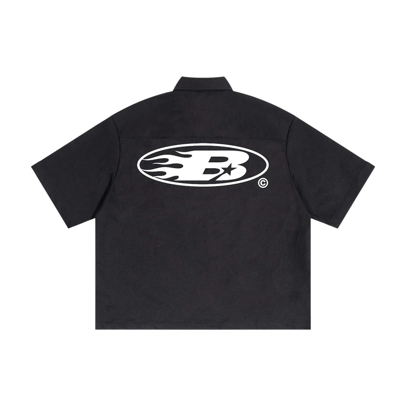 STAPLE LOGO© CARGO SHIRT [BLACK]